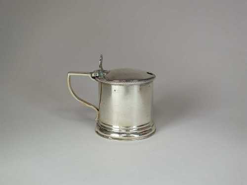 A Victorian silver mustard