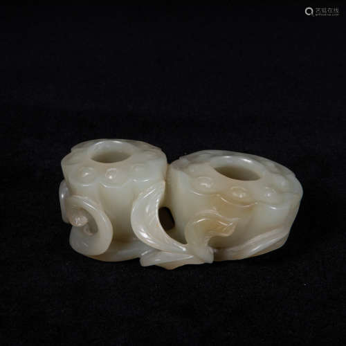 HETIAN JADE BRUSH WASHING, QING DYNASTY, CHINA