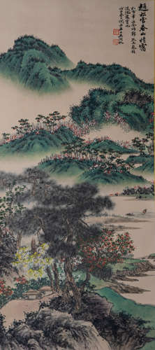 CHINESE PAINTING AND CALLIGRAPHY, LANDSCAPE