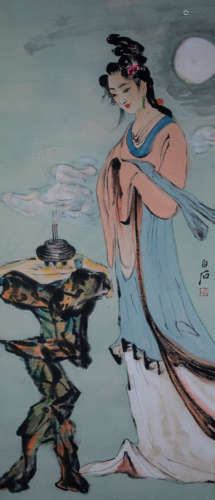 CHINESE PAINTING AND CALLIGRAPHY, FIGURE