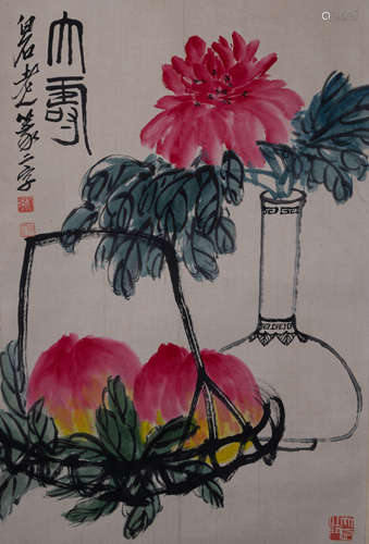 CHINESE PAINTING AND CALLIGRAPHY, FLOWERS