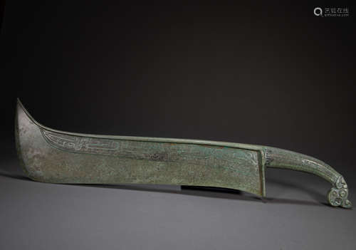 CHINESE HAN DYNASTY BRONZE SWORD