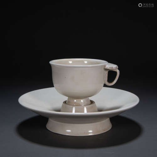 CHINESE DING WARE TEA ZHAN, NORTHERN SONG DYNASTY