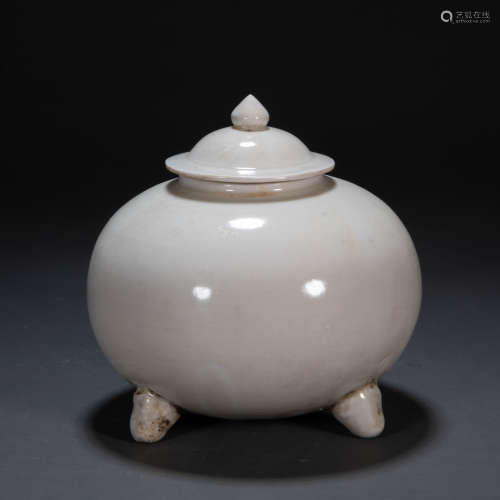 DING WARE COVERED JAR, NORTHERN SONG DYNASTY, CHINA