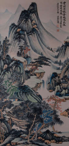 CHINESE PAINTING AND CALLIGRAPHY, LANDSCAPE