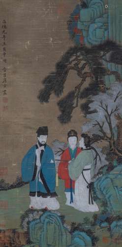 CHINESE PAINTING AND CALLIGRAPHY, FIGURES