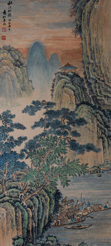 CHINESE PAINTING AND CALLIGRAPHY, LANDSCAPE