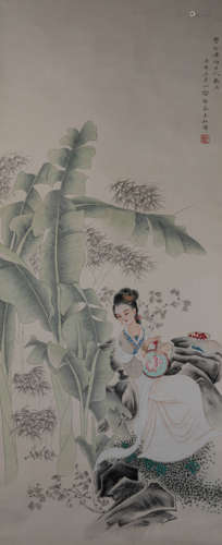 CHINESE PAINTING AND CALLIGRAPHY, FIGURE