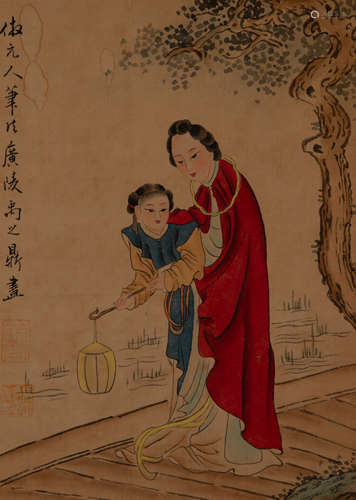 CHINESE PANTING AND CALLIGRAPHY, FIGURES