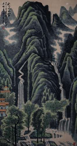 CHINESE PANTING AND CALLIGRAPHY, LANDSCAPE