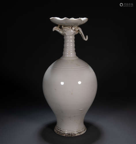 CHINESE DING WARE PHOENIX HEAD VASE, NORTHERN SONG DYNASTY, ...