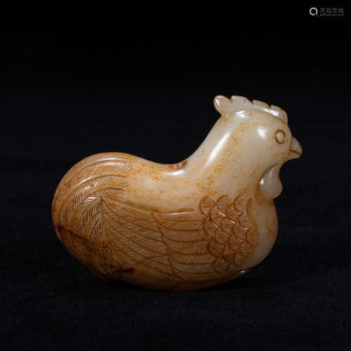 CHINESE JADE ROOSTER