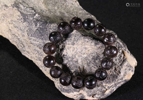 CHENXIANG WOOD BEADS STRING BARCELET