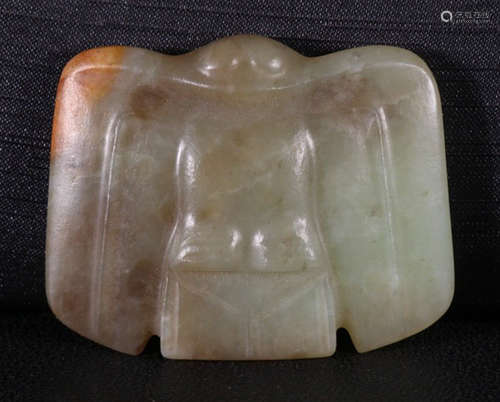 HONGSHAN CULTURE ANTIQUE JADE PENDANT