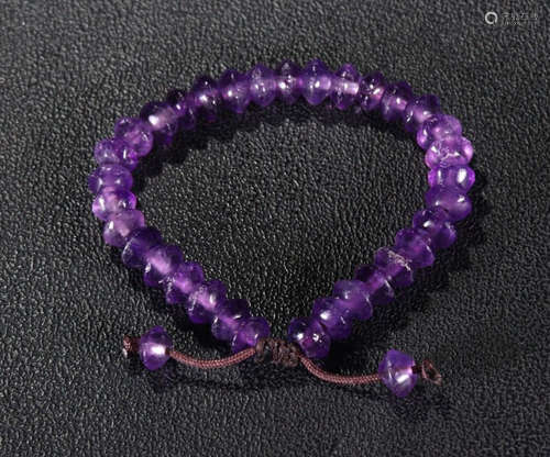 AMETHYST STRING BRACELET