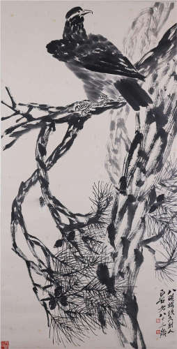 The Picture of Flowers and Birds Painted by Qi Baishi