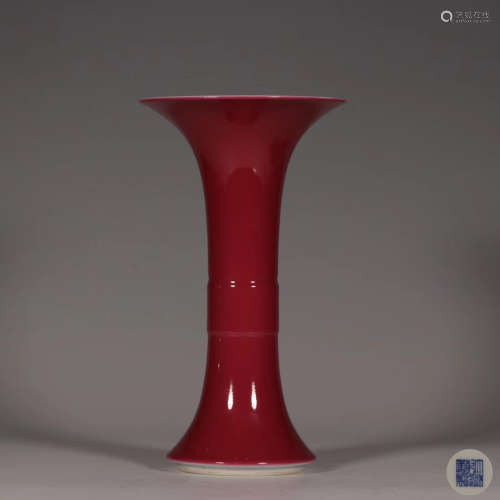 The Red Glaze Vase