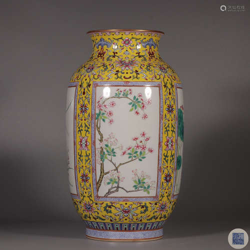 Wax Gourd Bottle with Yellow Bottom and Opening Window and F...