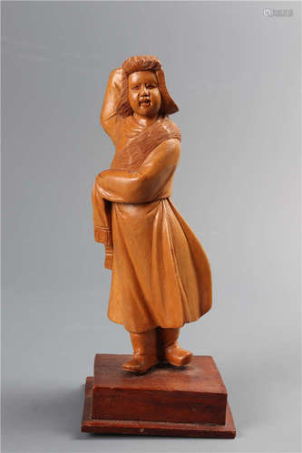 Wood Carving Figure