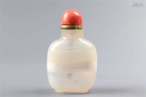 Carnelian  Snuff Bottle