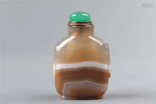 Carnelian Snuff Bottle