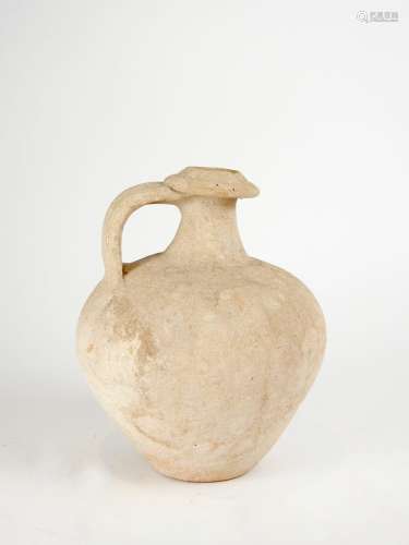 梨形腹瓶.罗马时期。公元前几世纪高：22厘米。
