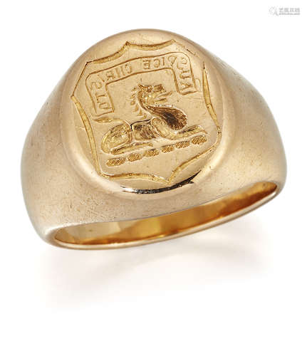 A SIGNET RING