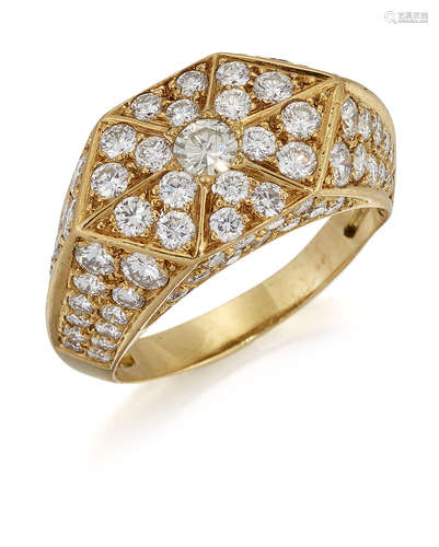 A DIAMOND DRESS RING