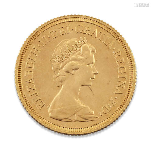 AN ELIZABETH II, 1974 SOVEREIGN