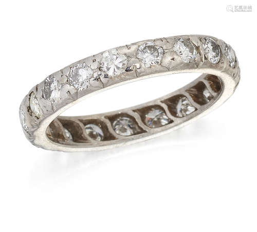 A DIAMOND ETERNITY RING