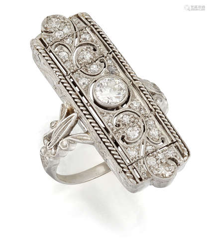 A DIAMOND COCKTAIL RING