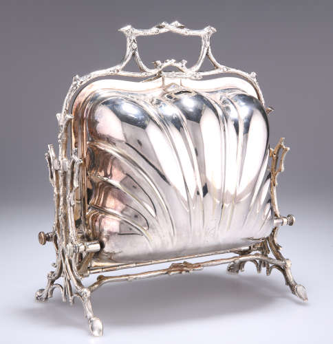 A VICTORIAN SILVER-PLATED STANIFORTH'S PATENT MUFFIN DISH