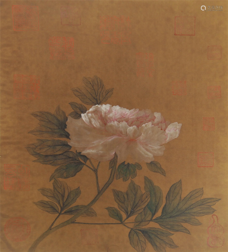 A CHINESE PAINTING FLOWER