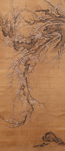 A CHINESE PAINTING OF PLUM BLOSSOM