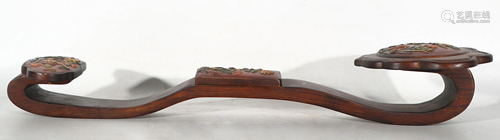 A CHINESE HARDWOOD RUYI