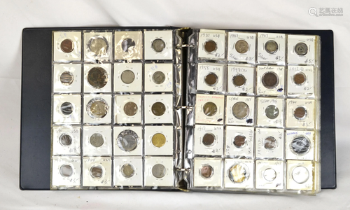 Large Group of Coins Album