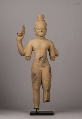 Statuette eines vierarmigen Harihara