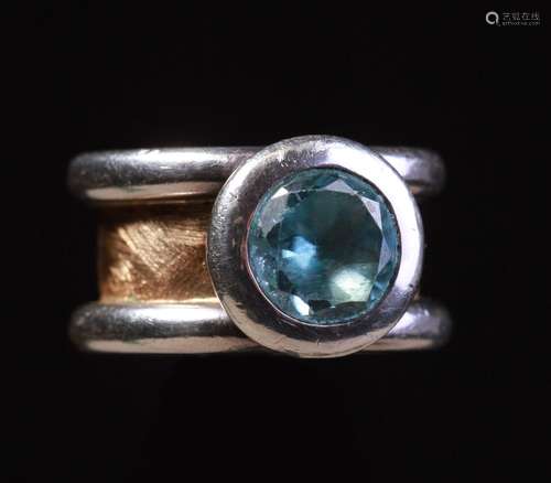 Aquamarinring.