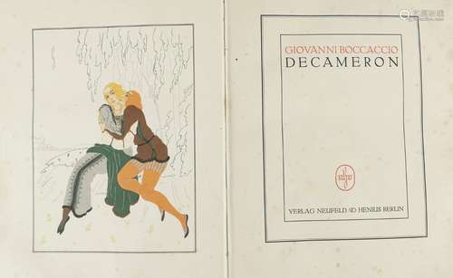 Boccaccio, Giovanni. Decameron.