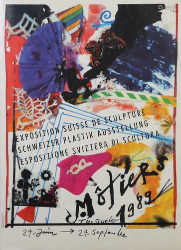 Jean Tinguely. 1925 Freiburg - 1991 Bern.