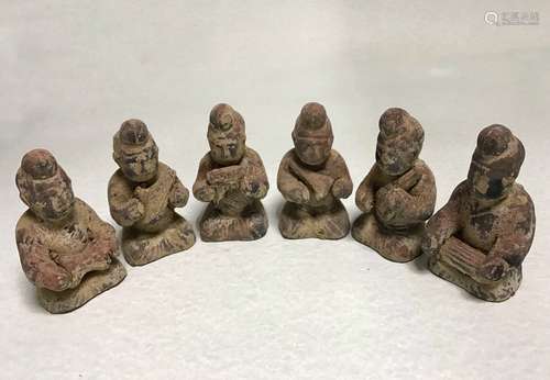 Tang Dynasty, Musician Figurines