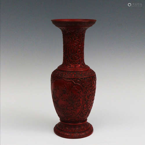 Metal Bodied Mallet-shaped Vase with Carvings , during the R...