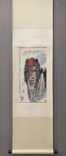 Handscroll Painting and Calligraphy  by Yuan Wuzhen