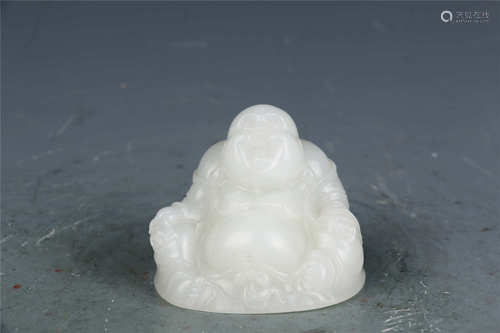 Hetian Jade Maitreya Ornament