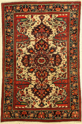 Farahan antique, Persia, around 1900, wool on cotton