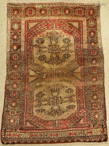 Kozak Yatak old, Turkey, around 1930, wool on wool