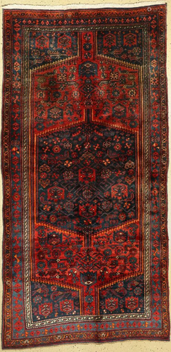 Kordi Bidjar old, Persia, around 1940, wool oncotton