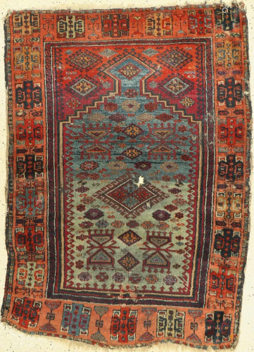 Malatya prayer carpet antique, Eastern Anatolia