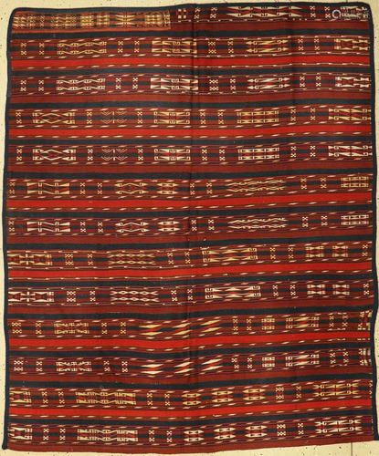 Djajim old Turkmenistan, around 1930, wool on wool