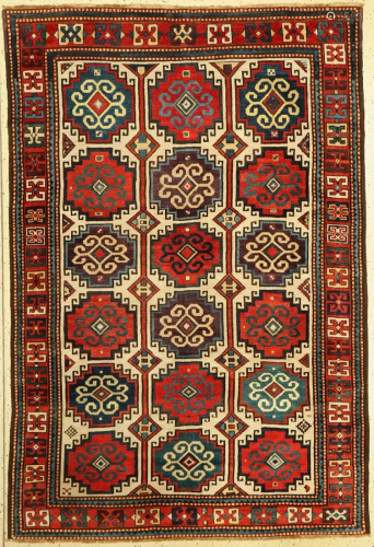 Antique Moghan, Caucasus, late 19th century, wool on